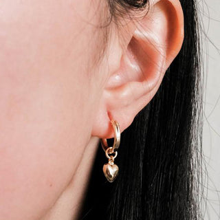 Women's Casablanca Small Hoop Earrings In Ecru